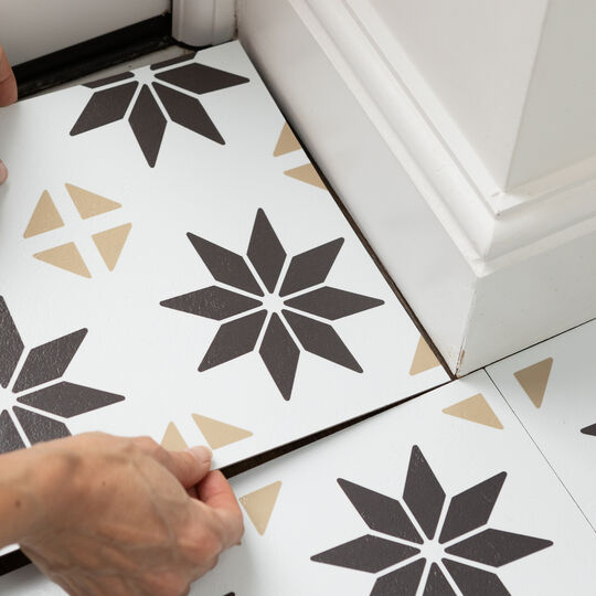 selbstklebende Bodenfliesen Vivid Stars (11er Set) image number null